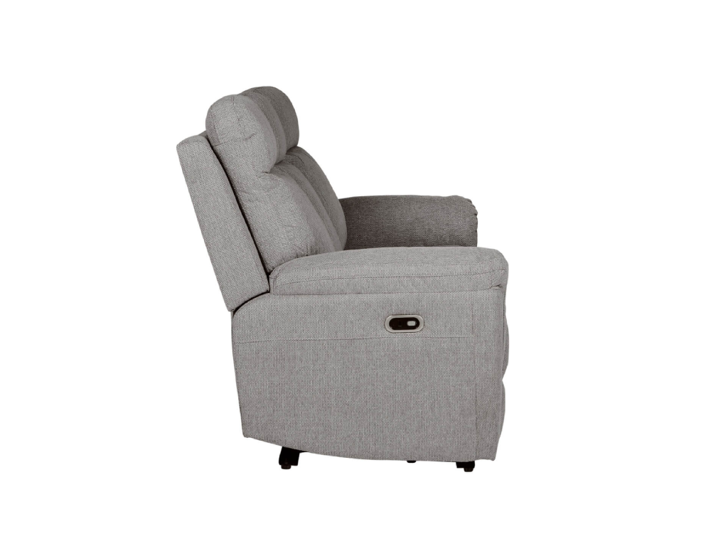 Bowie 3 + 2 Seater Electric Recliner - Fabric Grey