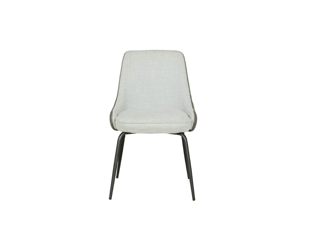 Sadie 6 Seater Dining Tale + 6 Chairs - Smoke