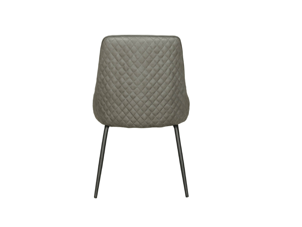 Sadie 6 Seater Dining Tale + 6 Chairs - Smoke