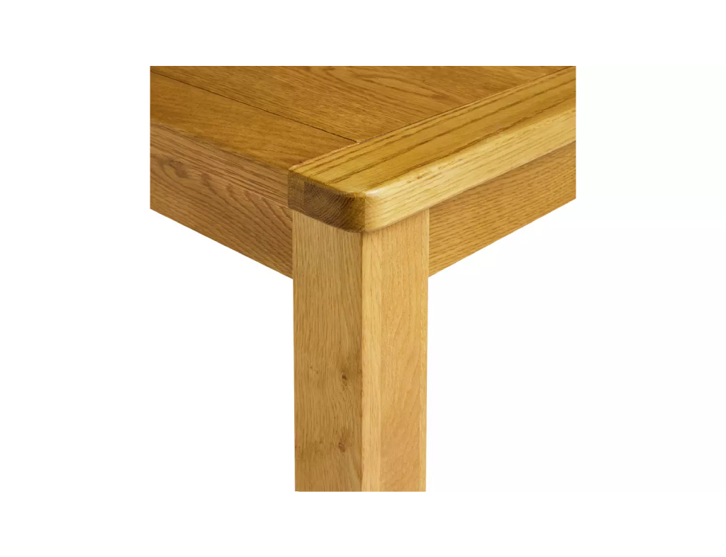 Ashwell Oak Dining Table & 2 Oak Brown Chairs