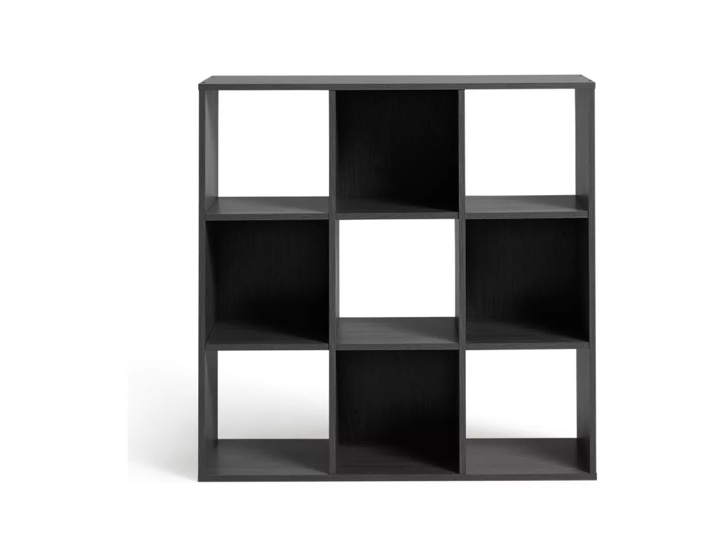 Squares 9 Cube Storage Unit - Black