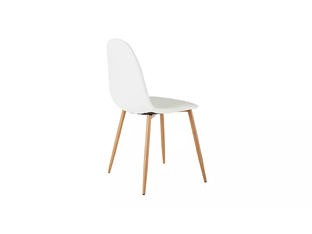 Habitat Zela Glass 6 Seater Dining Table + 6 Beni Chairs