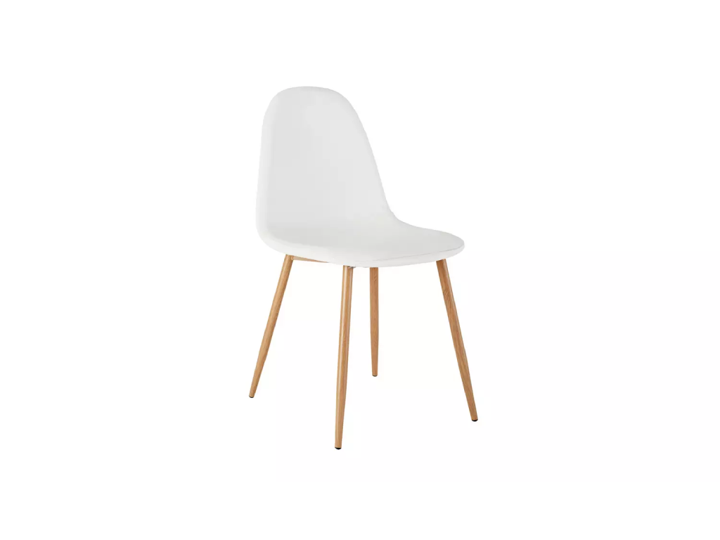 Habitat Zela Glass 6 Seater Dining Table + 6 Beni Chairs
