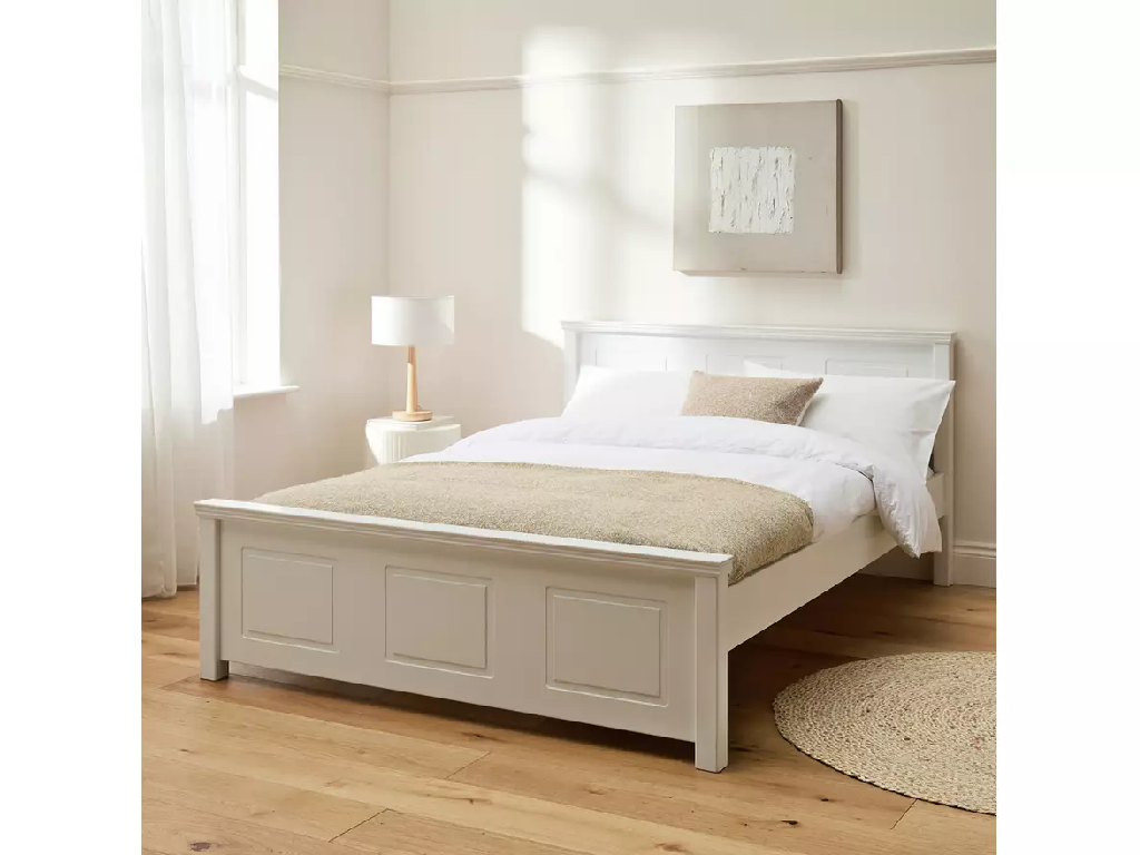 Grayson Double Bed - White