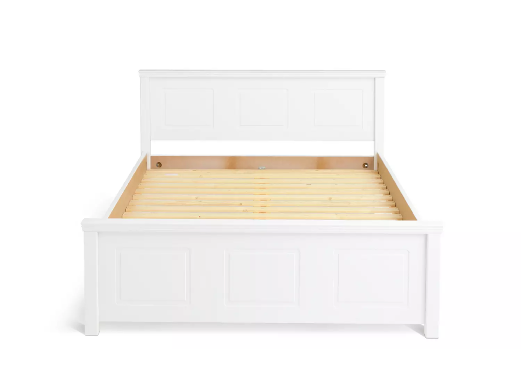Grayson Double Bed - White