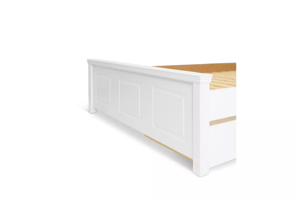 Grayson Double Bed - White