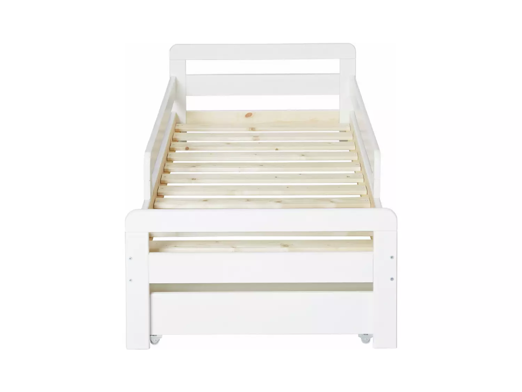 Habitat Ellis Toddler Bed Frame with Storage - White (B-Grade)
