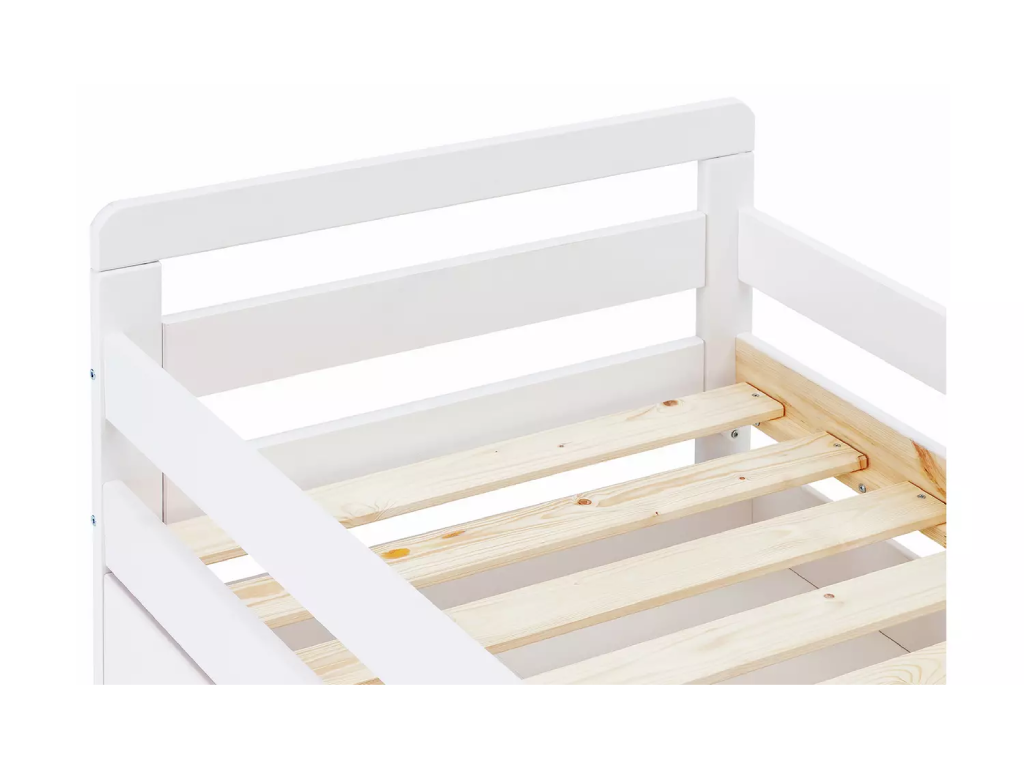Habitat Ellis Toddler Bed Frame with Storage - White (B-Grade)
