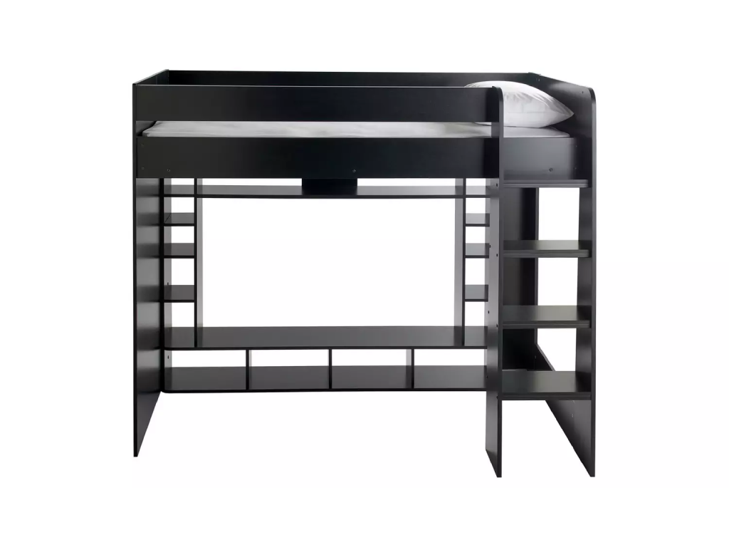 Habitat Gaming High Sleeper Bed - Black (B-Grade)