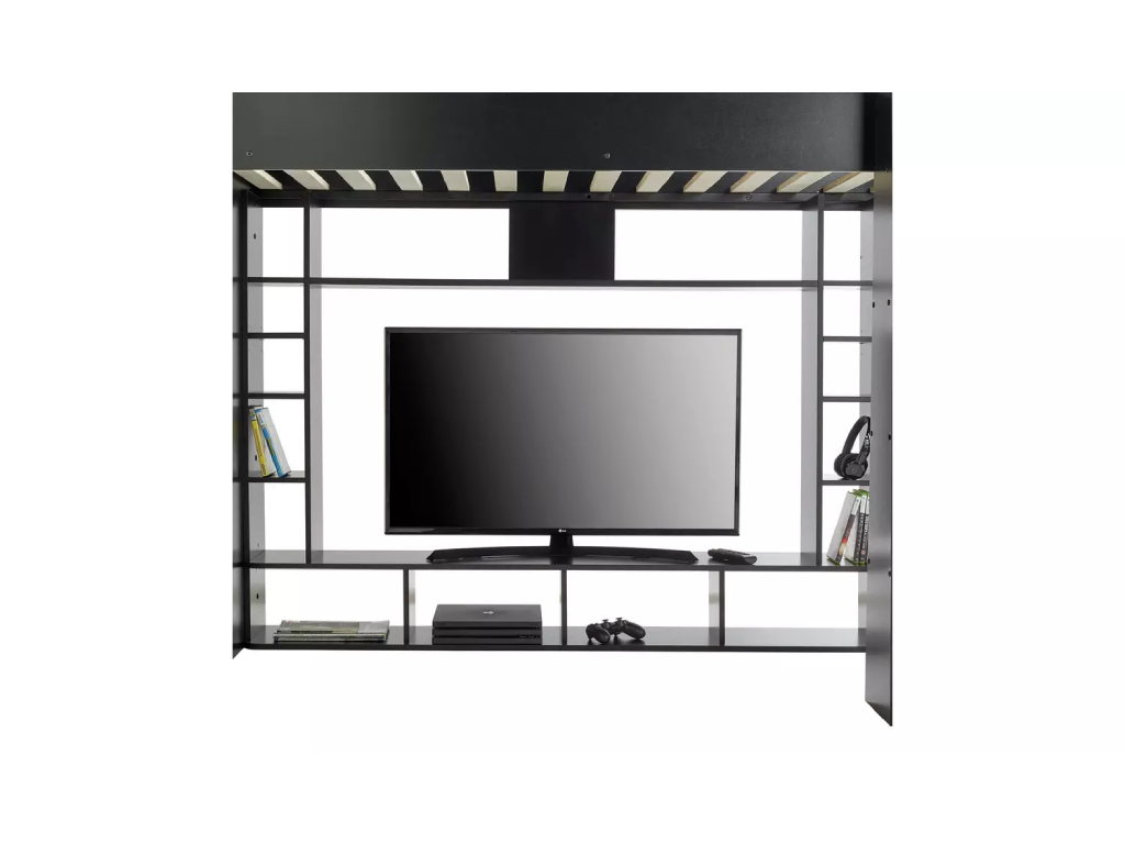 Habitat Gaming High Sleeper Bed - Black (B-Grade)