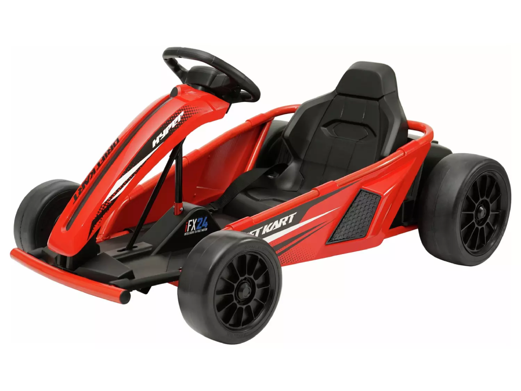 Hyper Drift Go Kart 24V Electric Ride On - Red