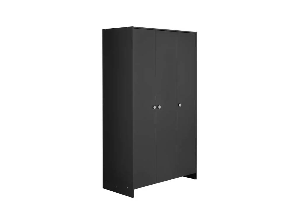 Seville 3 Door Wardrobe - Anthracite