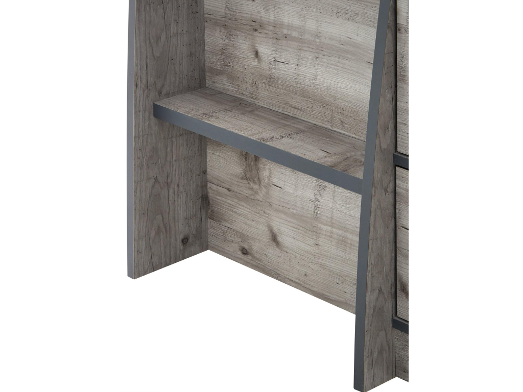 Jackson Mid Sleeper Bed - Grey Or Rustic Pine