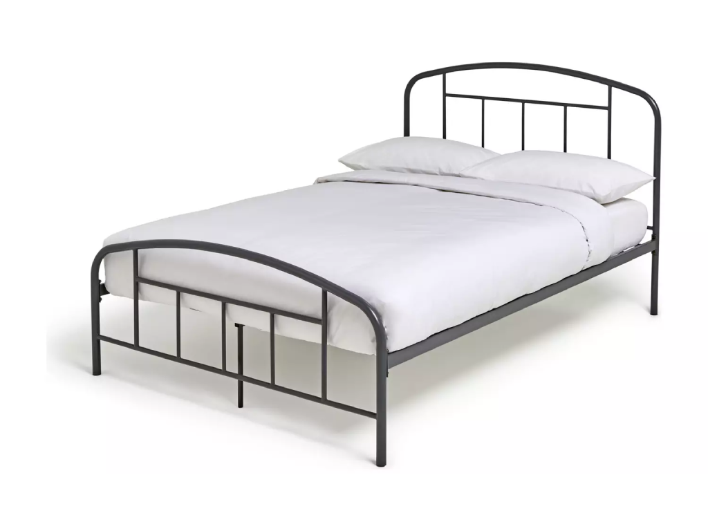 Habitat Pippa Double Metal Bed Frame - Dark Grey