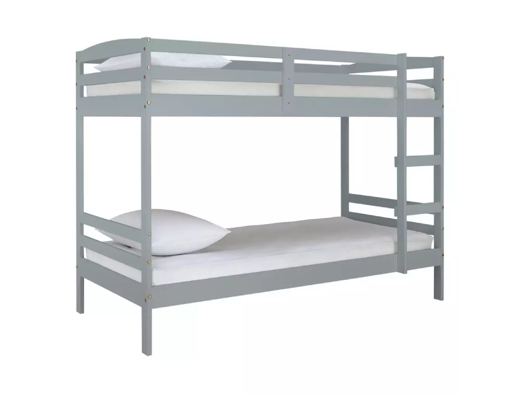 Josie Grey Bunk Bed Frame - Grey