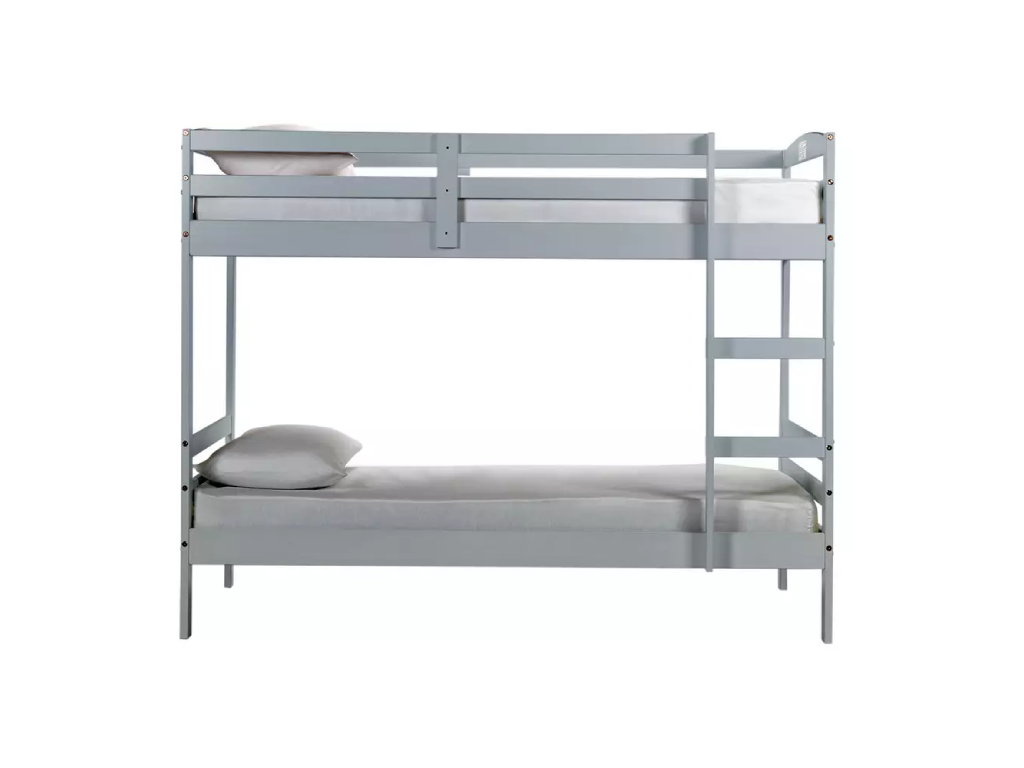 Josie Grey Bunk Bed Frame - Grey