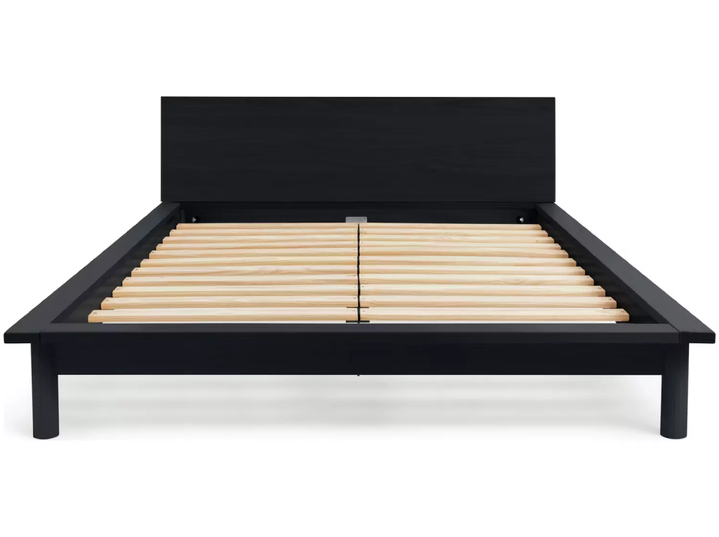 Habitat Akio Double Wooden Platform Bed Frame - Black - (B-Grade)