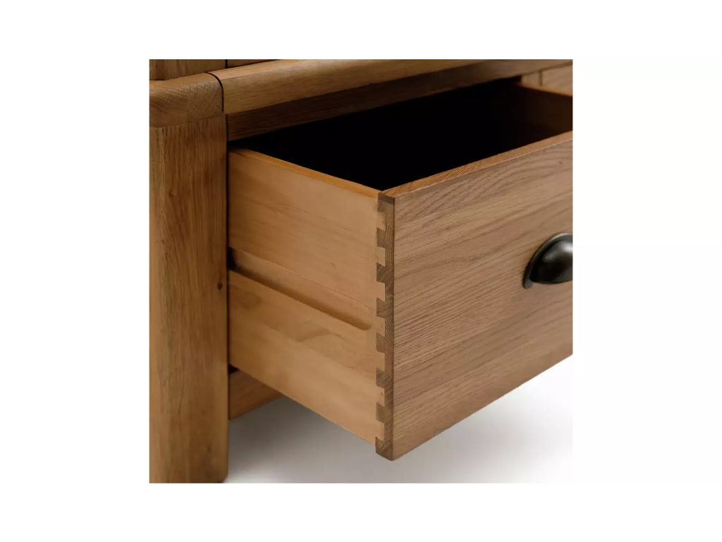 Kent 3 Door 3 Drawer Wardrobe - Oak
