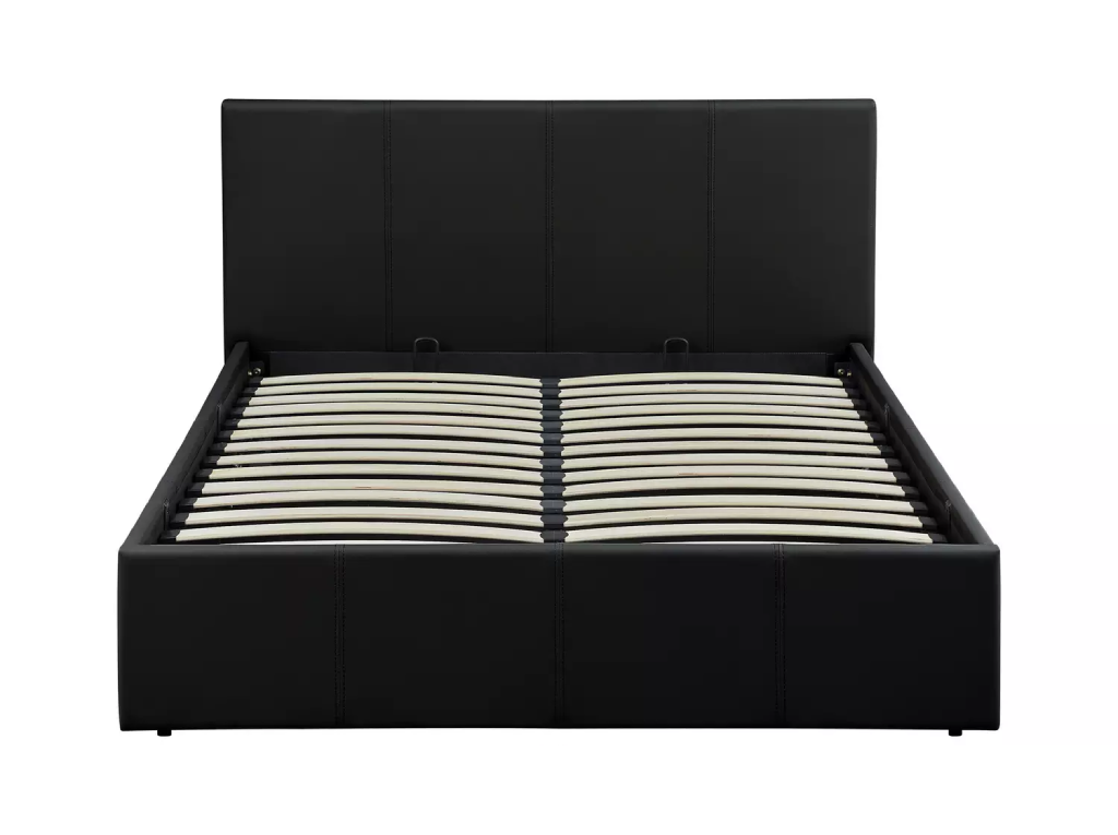 Lavendon Kingsize End Open Ottoman Bedframe - Black