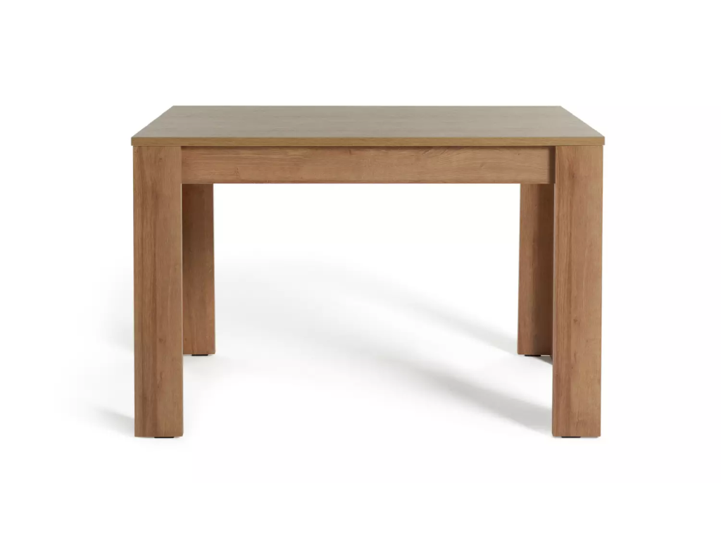 Miami 4 Seater Dinner Table Only - Oak Effect -